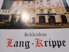 2 Krippenfiguren Lang sel. Erben Oberammergau bekleidet beweglich