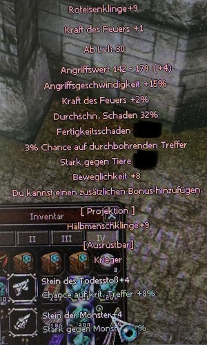 Roteisenklinge ruby - roteisenklinge, +9