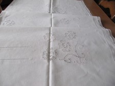 Große Leinentischdecke mit