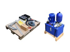 VMS Hydraulikaggregat 3ph 3x200-240V + Hydraulik Pumpe 34 bar 1,5 kW