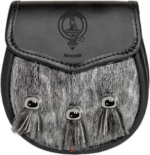 Hunter Semi Dress Sporran Fur