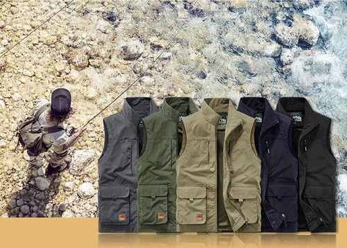 Herren outdoor weste mit - outdoor,