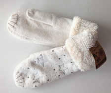 Strickhandschuhe mit Glitzer