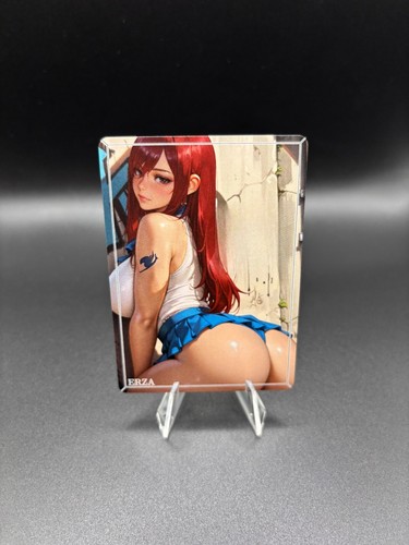 Erza fairy tail - waifu, card