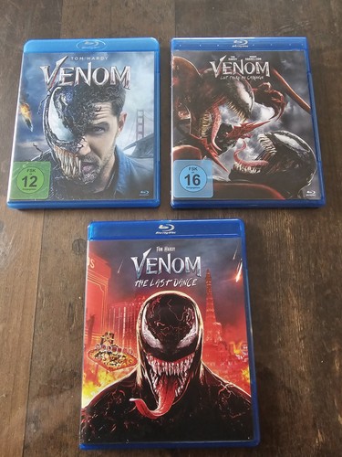 Venom teil blu - 1-3, blu-ray