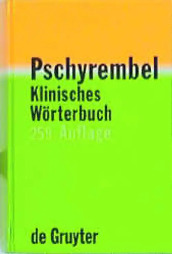 Pschyrembel klinisches - pschyrembel,