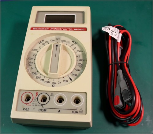 Beckman industrial multimeter - industrial,