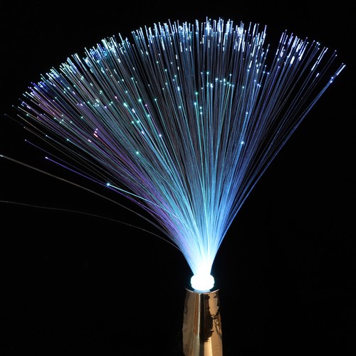 Mehrfarbiges licht glasfaser - ,