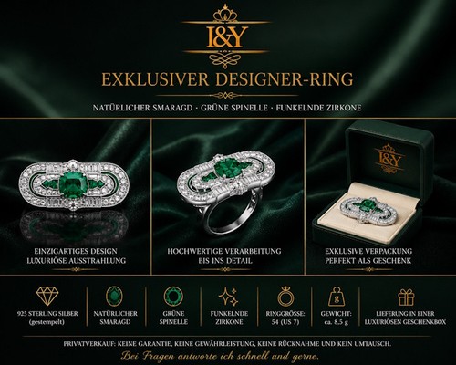 Exklusiver designer ring - 💎, designer-ring