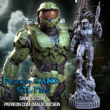 MASTER CHIEF | HALO | SANIX 3D