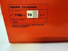 Krups Citruspresse Sonder