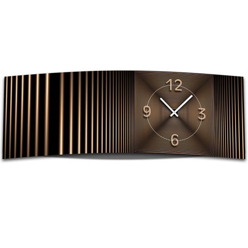 Wanduhr xxl optik - xxl, 3d