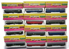 Eisenbahn Zubehör 12x Prefo Personenwagen Postwagen Speisewagen 4A DR H0 OVP RAR