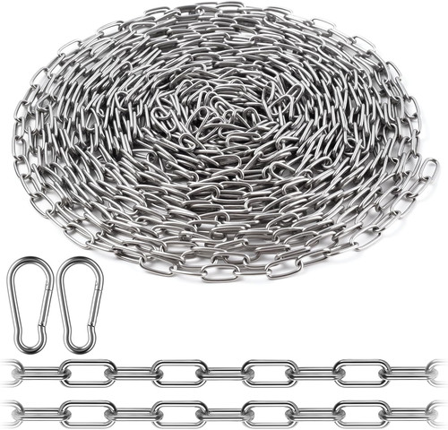 Edelstahlkette meterware 10m - edelstahlkette,