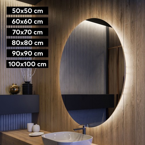Badspiegel mit led beleuchtung - led,