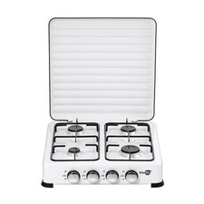 Gaskocher Hockerkocher Campingkocher Kochfeld mit Deckel Outdoor Gasbrenner Herd