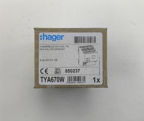 Hager tya670w knx - knx, dali