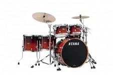 TAMA Starclassic Performer Shell Kit 5 teilig - Dark Cherry Fade