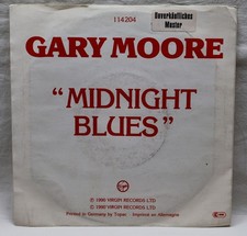 Gary Moore - Midnight Blues - 45 RPM Single 7" - Promo