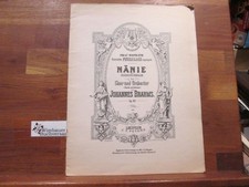 Noten: Nänie von Friedrich