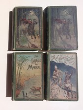 4 alte KARL MAY Fehsenfeld - Fremden Pfaden , Mahdi 1, Satan + Ischariot 1 + 3