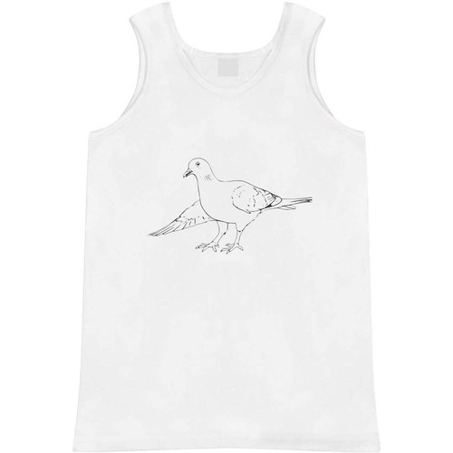 Bowing pigeon adult vest - 'bowing,