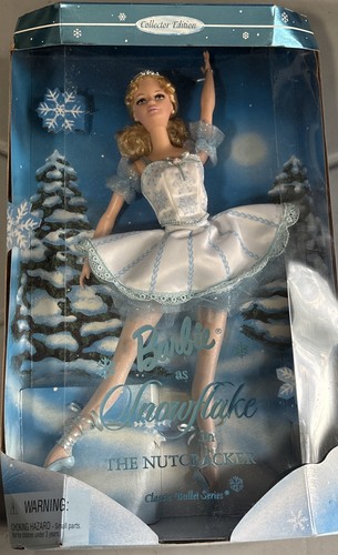 Barbie snowflake nutcracker - barbie,