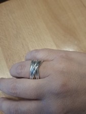 Handgefertigter Ring aus Draht