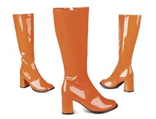 Stiefel Retro orange Größe