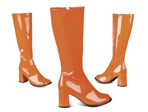 Stiefel retro orange größe - orange,