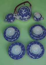 Tee Service Kirschblüte Blau