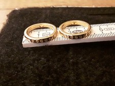 VERLOBUNGSRINGE / PARTNERRINGE (GOLDFARBEND) MODESCHMUCK