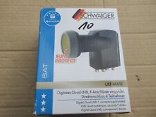 Sun Protect SPS7944 anthrazit Dig. Quad LNB Wettergeschützt / ContPal9aK10Nr10