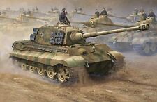 Trumpeter 00910 - 1:16 German King Tiger 2 in 1 - Neu