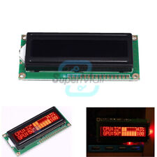 1602A 5V 16x2 DOT Matrix LCD Display Module Red Figure Black Background