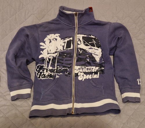 Sweatjacke mit bulli print - mit,