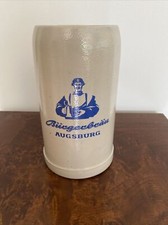 Brauereikrug Bierkrug Maßkrug Bürgerbräu Augsburg, 1 Liter
