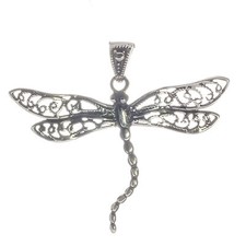 Silber Anhänger Libelle 4,9