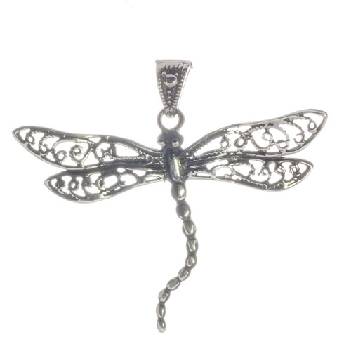 Silber anhänger libelle 9 - silber, 4,9
