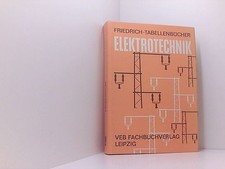 Friedrich Tabellenbücher Elektrotechnik Autorenkollektiv: