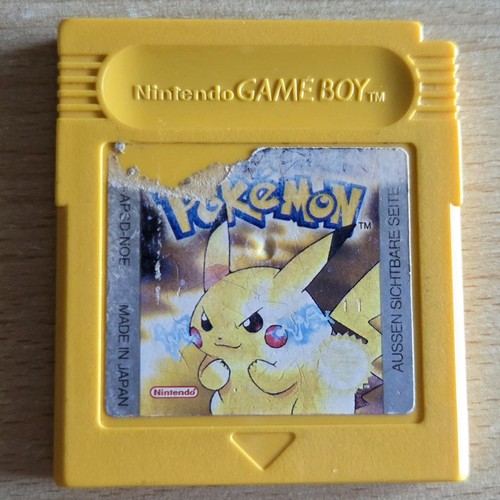 Pokémon gelbe edition modul - pokémon,