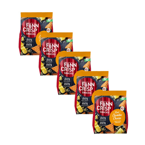 Finn crisp cheddar käse - 5x,