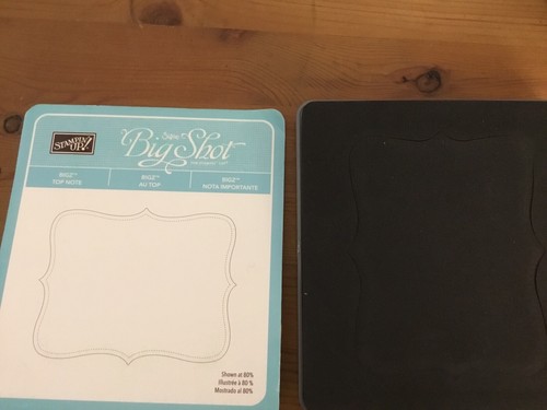 Stampin stanze bigz top - stampin,