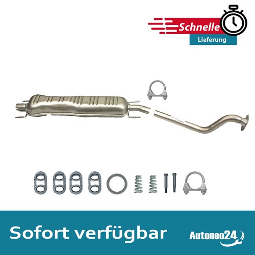Auspuff mittelschalldämpfer - auspuff,