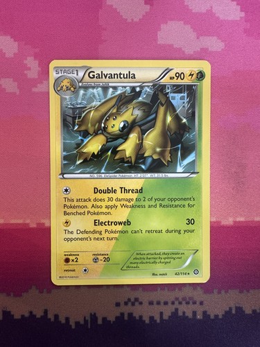 Pokemon karte galvantula steam - pokemon,