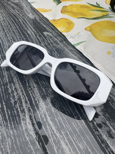 Prada brille weiß - brille, schwarz