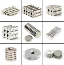 ★TheQ★ Neodym Supermagnet Scheibenmagnete Stabmagnete ab Ø2x1 mm