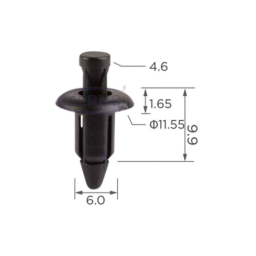 Befestigungs clip - 10, befestigungs-clip