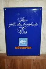 Altes Emailschild Mövenpick