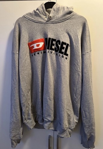 Diesel hoodie grau - diesel,